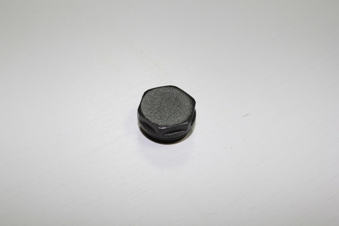 Заглушка для радиатора Carlo Poletti (Размер подсоедин.:1/2";Материал и тип:антрацит) фото 1
